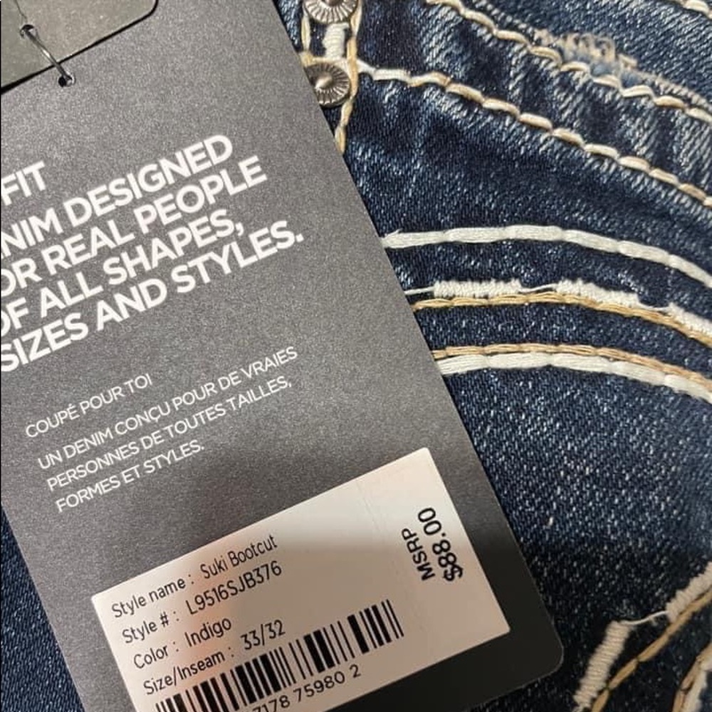 Silver Suki Bootcut Jeans - Picture 2 of 3